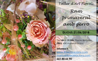 Taller d’art floral: Ram primaveral amb gerro